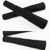 Womens Down Garment Arm Sleeve Winter Warm Mittens Arm Warmer Long Fingerless Gloves, Black