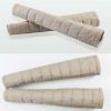 Womens Down Garment Arm Sleeve Long Fingerless Gloves Winter Warm Mittens Arm Warmer, Khaki